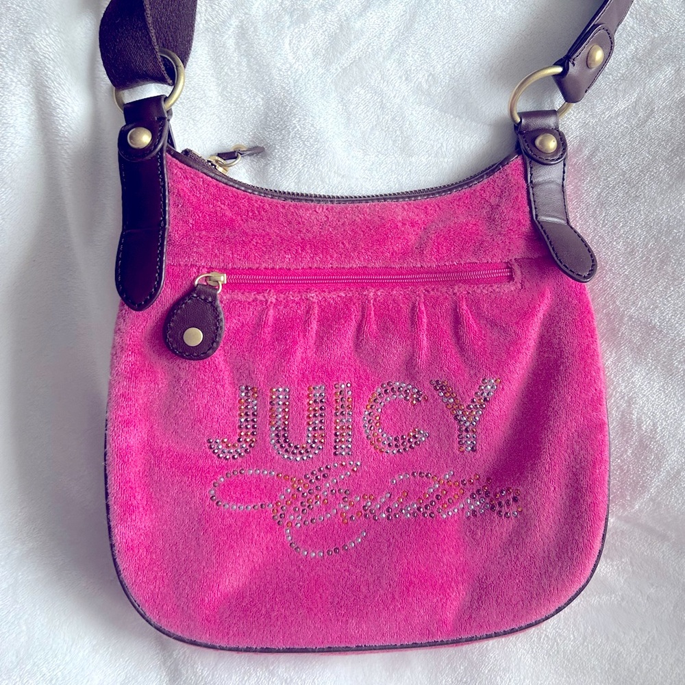 Juicy Couture Y2K pink terrycloth bag 🩷